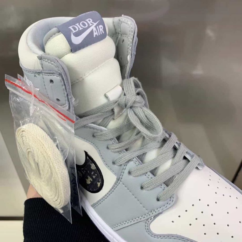 Air Jordan One Grey High Top Sneaker - AJD026