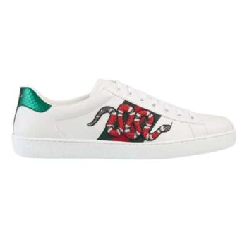 GUCCI ACE EMBROIDERED SNEAKER - GCC023