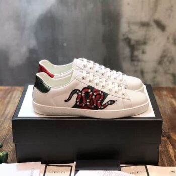 GUCCI ACE EMBROIDERED SNEAKER - GCC023