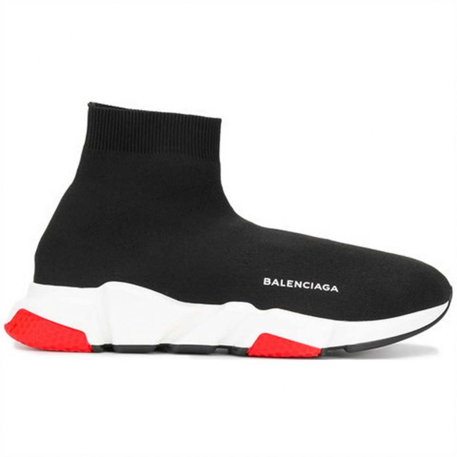 Balenciaga Speed Trainer Black Red - Bb127