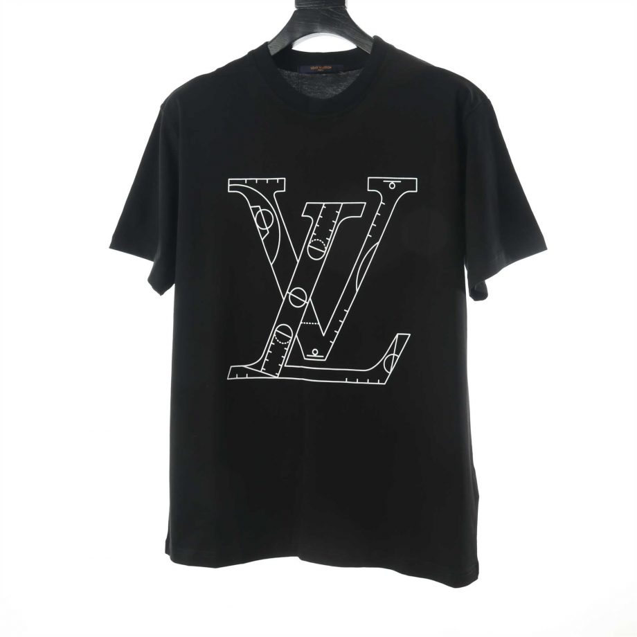 Louis Vuitton NBA Front And Back Print T-Shirt - LVTS01