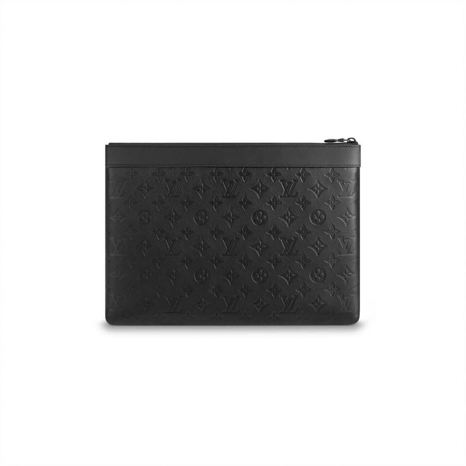 Louis Vuitton Discovery Pochette Monogram Shadow Leather M62903