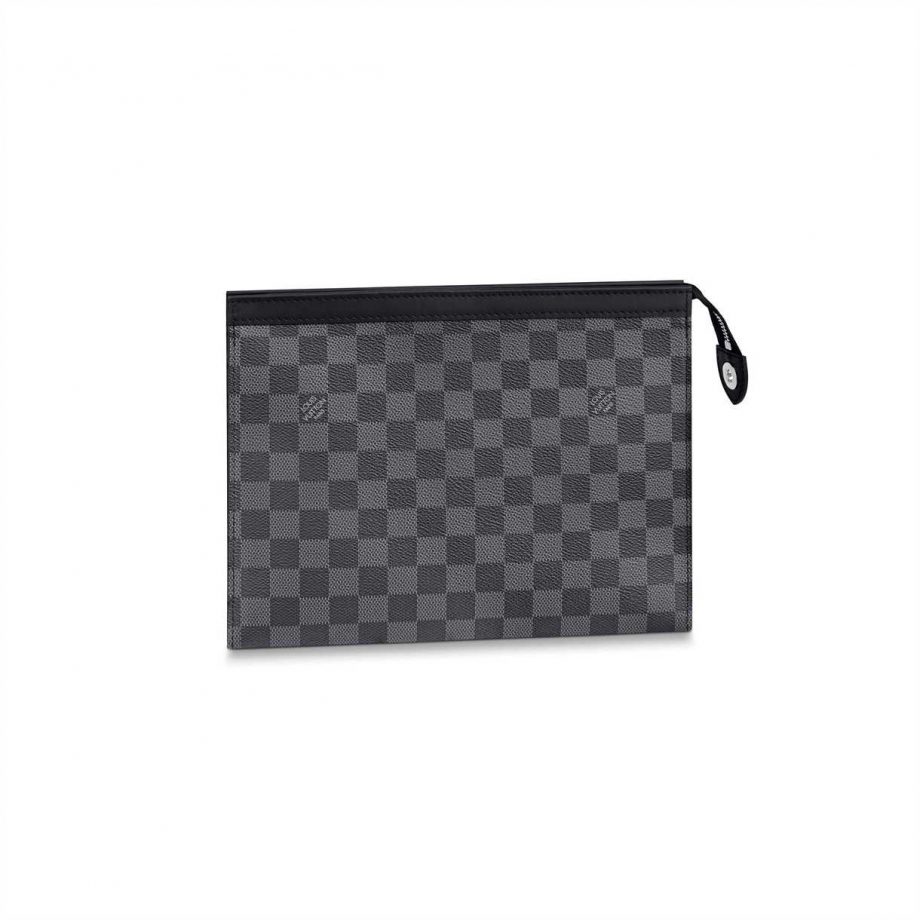 Louis Vuitton Pochette Voyage Mm Monogram Eclipse N41696