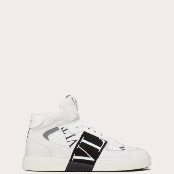 Mid-Top Calfskin VL7N Sneaker With Bands - VLS033