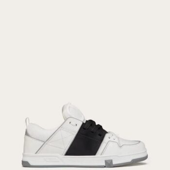 Open Skate Calfskin and Fabric Sneaker - VLS038