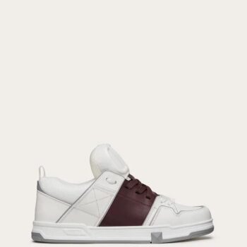 Open Skate Calfskin and Fabric Sneaker - VLS039