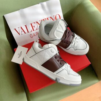 Open Skate Calfskin and Fabric Sneaker - VLS039