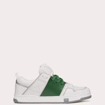 Open Skate Calfskin and Fabric Sneaker - VLS040