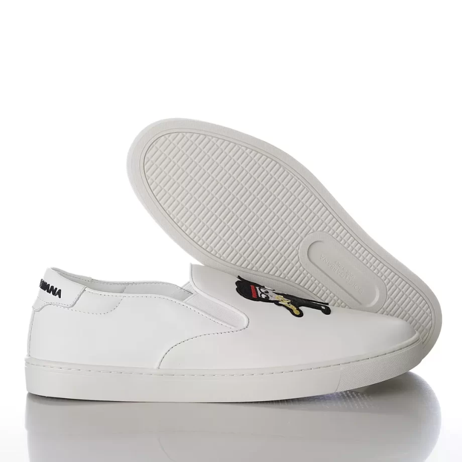 D&G Slip on White with unique shape - DG287