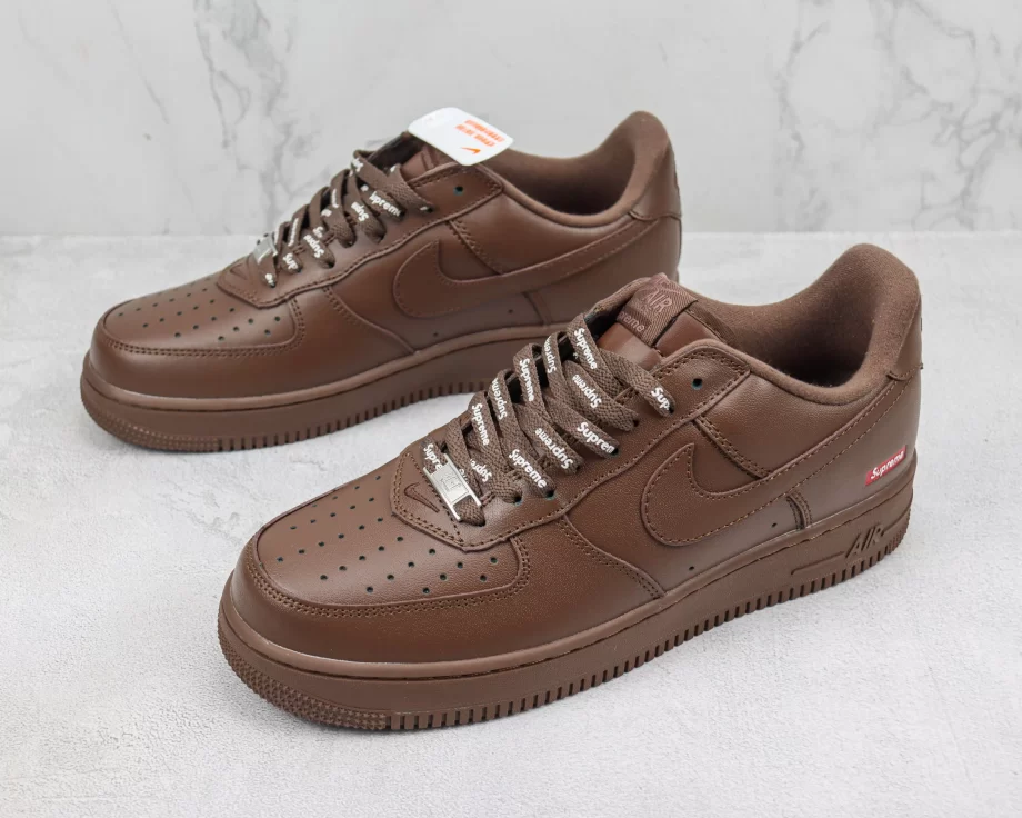 Nike Air Force 1 Brown Supreme - AF027