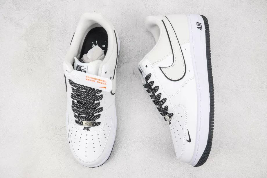 Nike Air Force 1 Low White Black - AF020