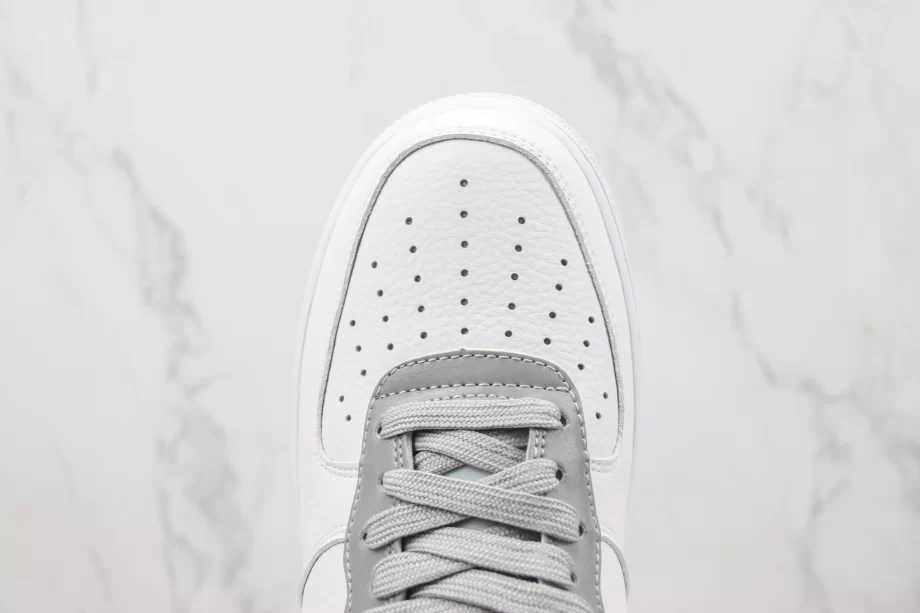 Nike AF1 White and Grey ShoeLace - AF017