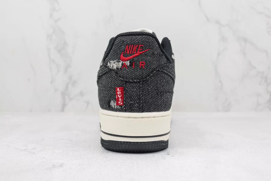 Nike Air Force 1 Low Black Denim - AF034