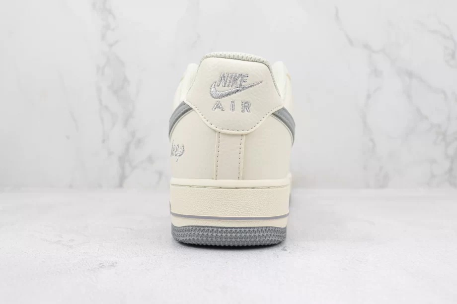 Nike AF1 Low "Keep" White Light Grey - AF037