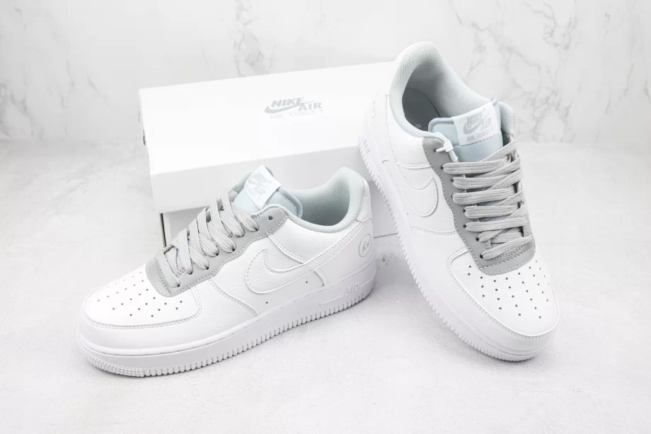 Nike AF1 White and Grey ShoeLace - AF017