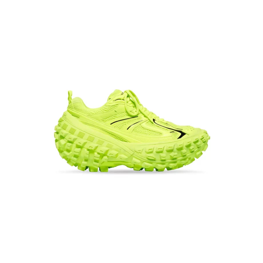 Balenciaga Men's Bouncer Sneaker In Fluo Yellow - BB214