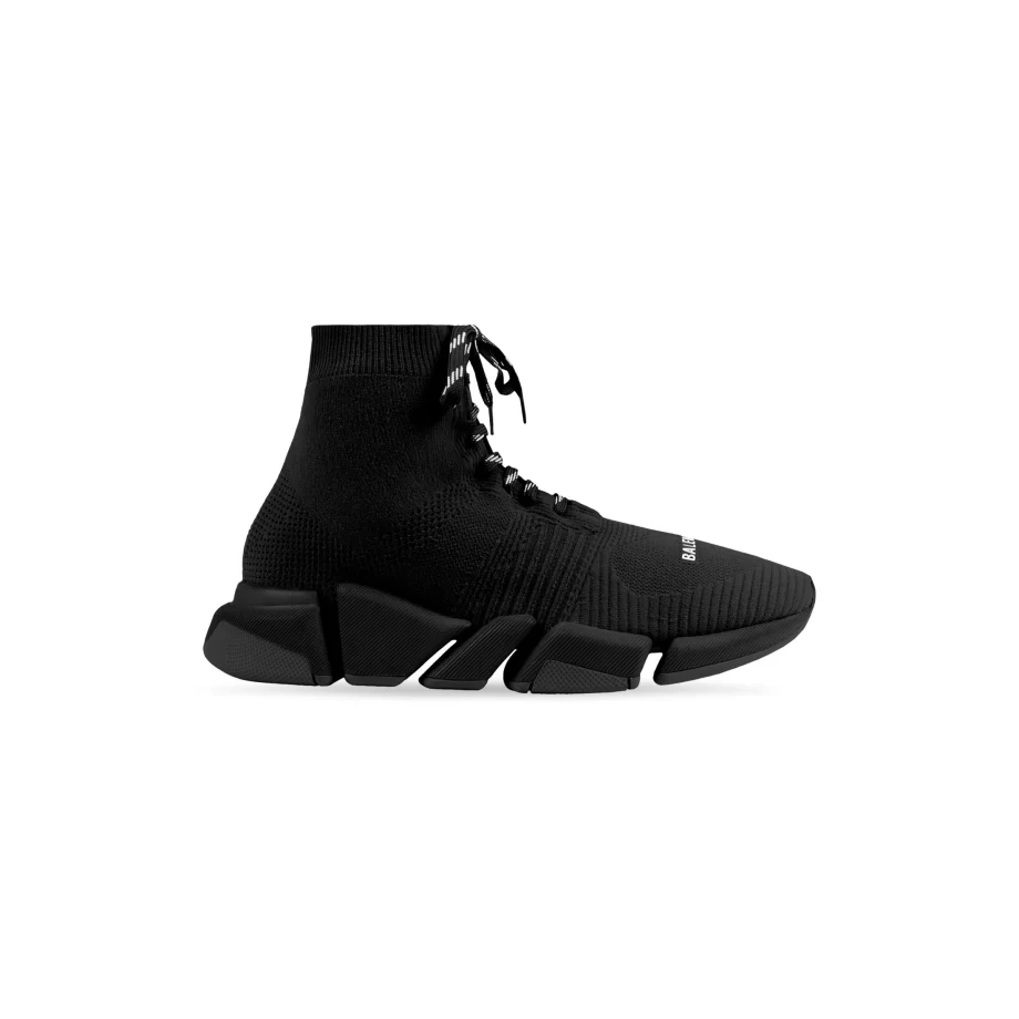 Balenciaga Speed 2.0 Lace-Up Sneaker In Black - BB238