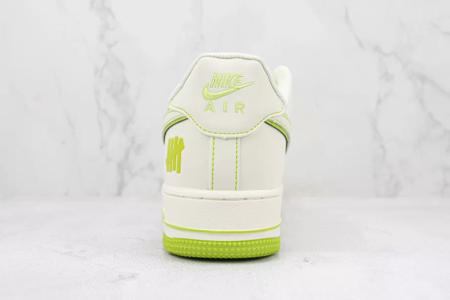 Nike Air Force 1 White and Neon - AF016