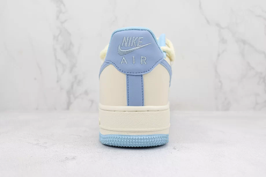 Nike Air Force 1 Cream Blue Sky - AF024