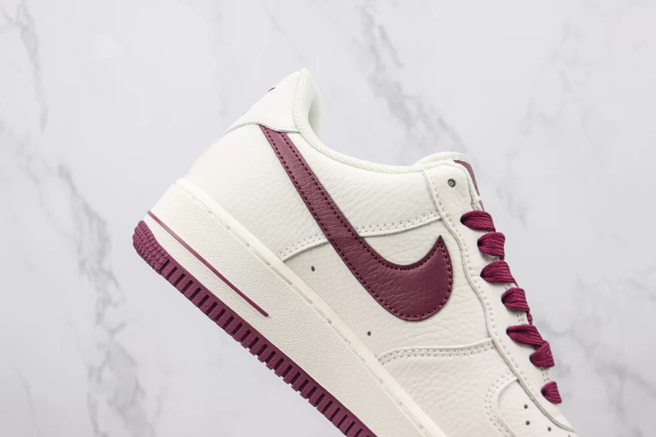 Nike AF1 Low "The North Face" White and Red - AF006