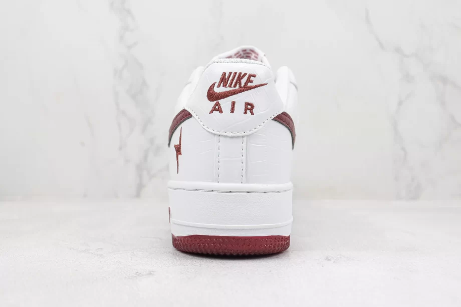 Nike Air Force 1 White and Red - AF018