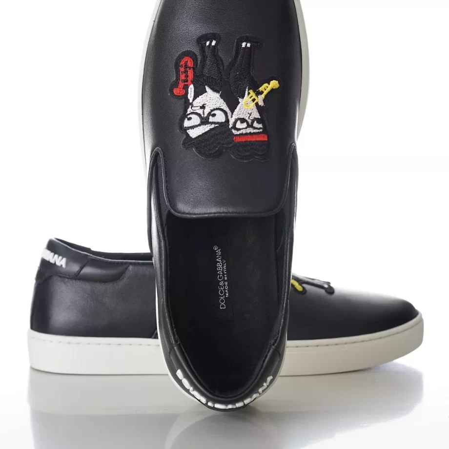 Dolce&Gabbana Slip on Black with unique shape - DG286