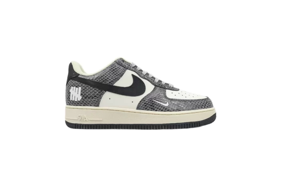 Nike Air Force 1 Premium White Black Net - AF040