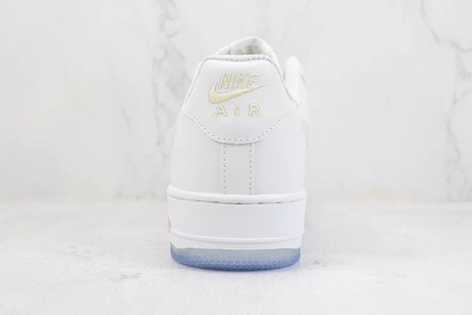 Nike Air Force 1 07 Low White Gold Blue - AF118