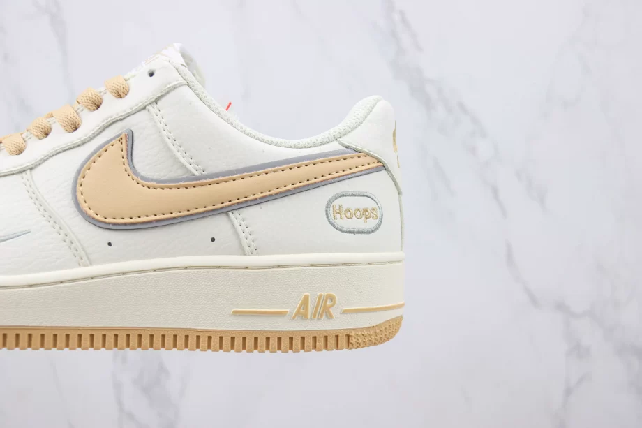 Nike Air Force 1 Low White Rattan 'Hoops' - AF078