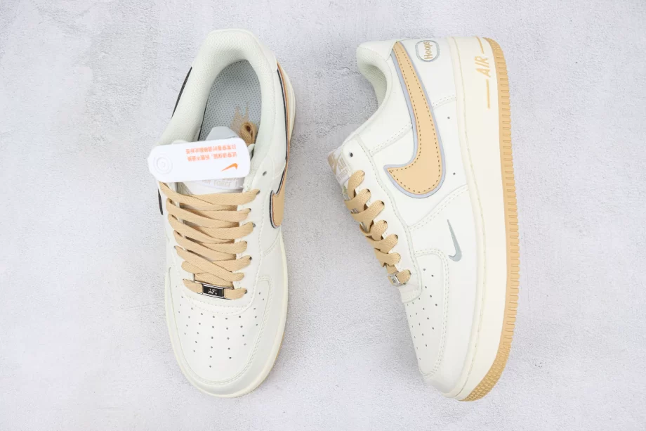 Nike Air Force 1 Low White Rattan 'Hoops' - AF078