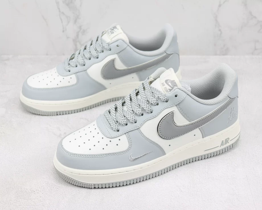 Nike AF1 Low Dream Grey White Silver - AF076