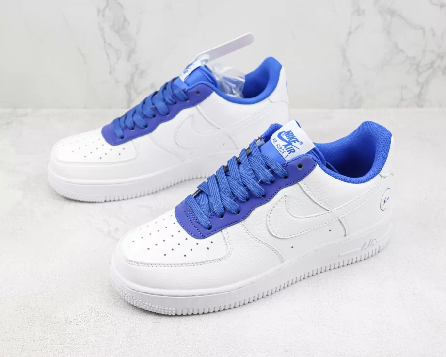 Fragment Design x Nike AF1 07 Low White Navy Blue