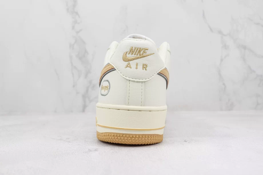 Nike Air Force 1 Low White Rattan 'Hoops' - AF078