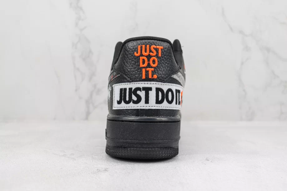 Nike AF1 07 Premium 'JUST DO IT' Black - AF127