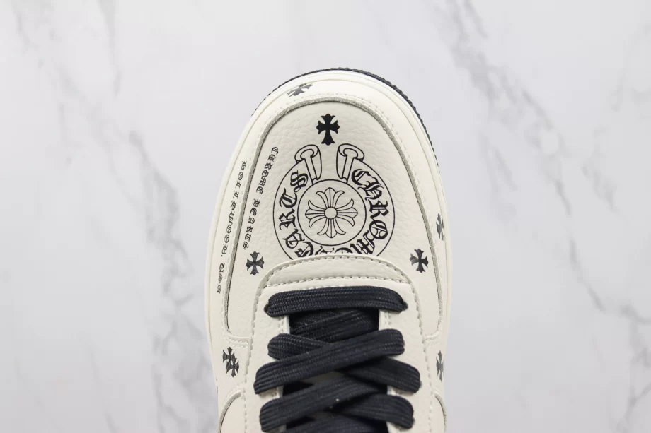 Nike AF1 Low x Chrome Hearts White Black - AF080