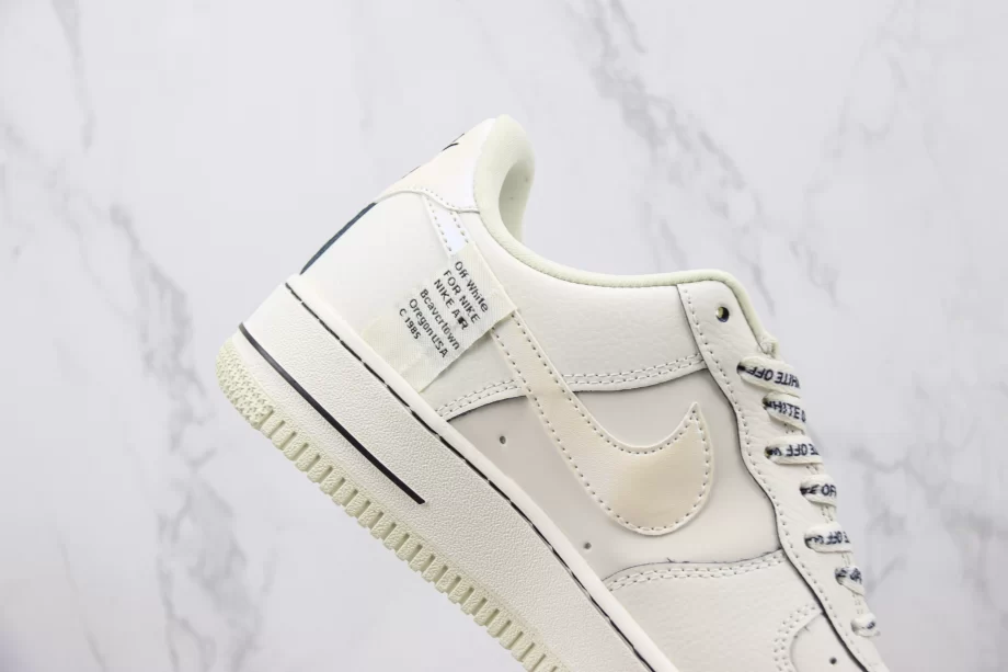 Nike Air Force 1 Off White Low Beige - AF064