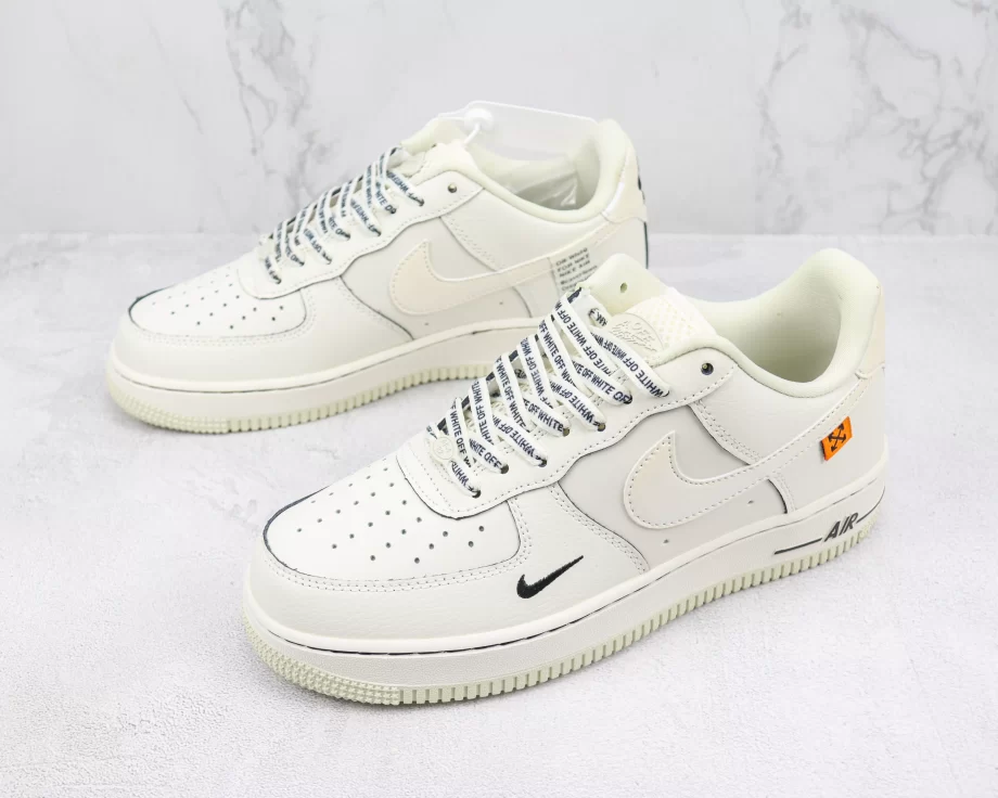 Nike Air Force 1 Off White Low Beige - AF064