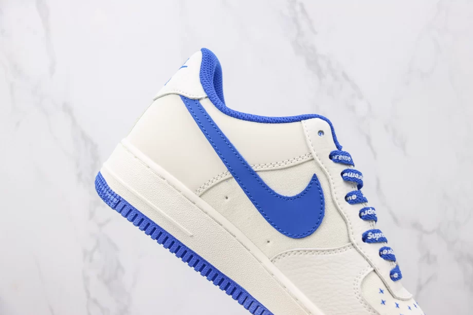 Nike Air Force 1 Medium Blue 'Supreme' - AF047