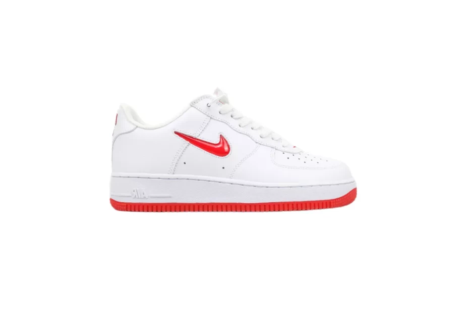 Nike AF1 Jewel 'White University Red' - AF048