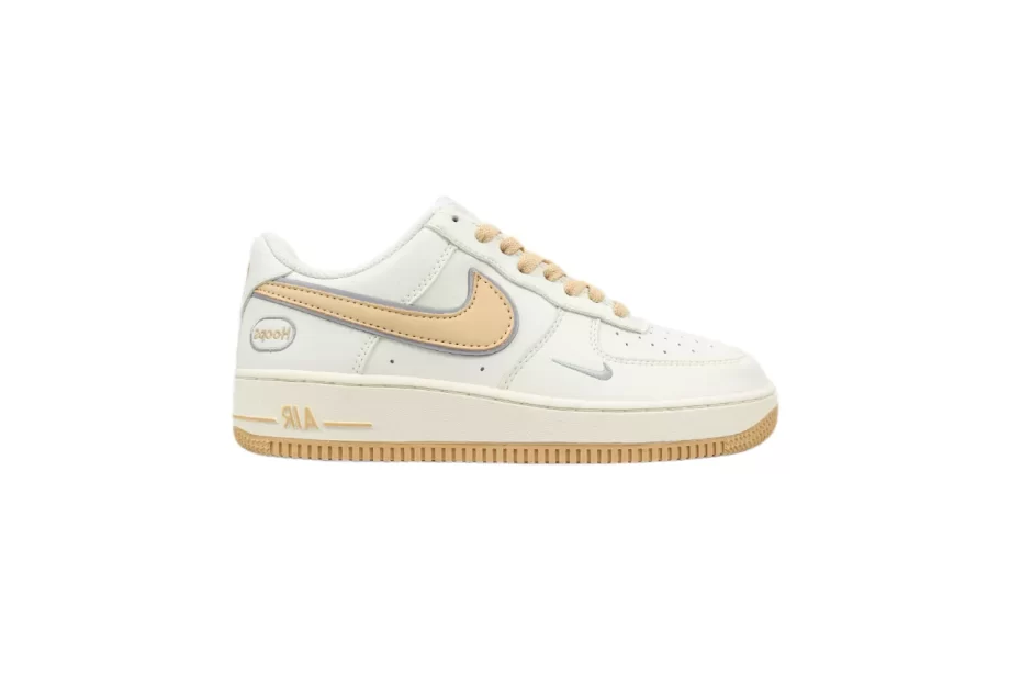 Nike Air Force 1 Low White Rattan 'Hoops' - AF078