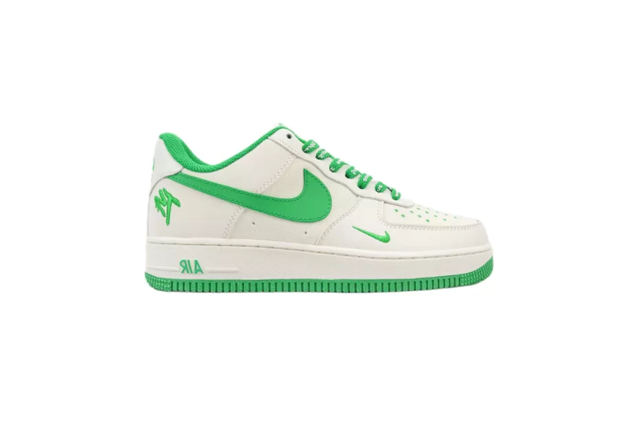 Nike AF1 Low "Supreme" White and Green - AF095