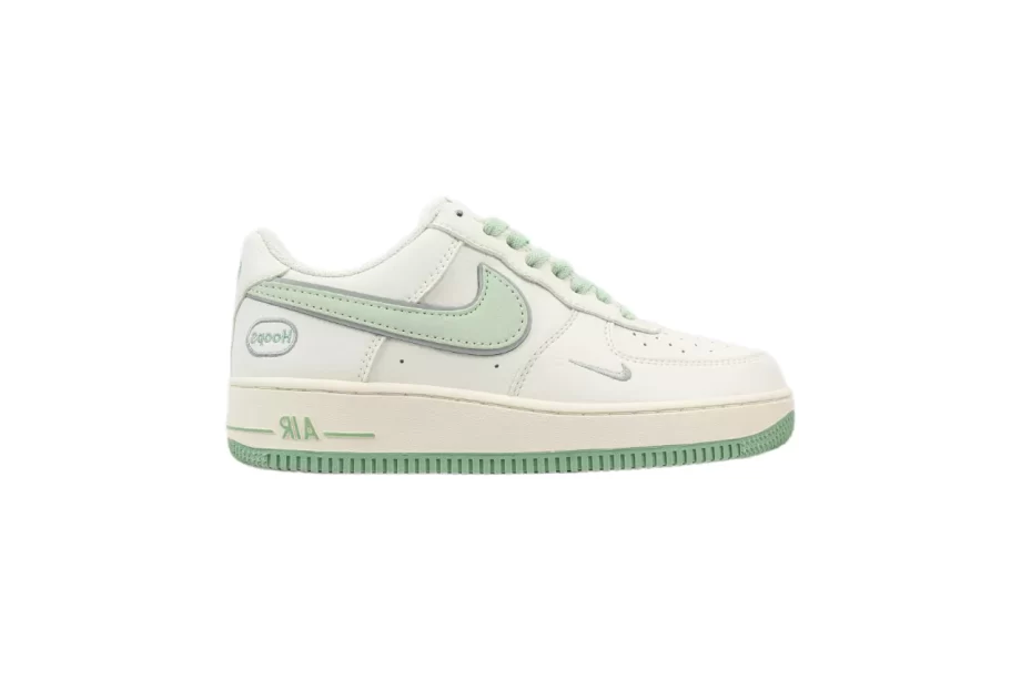 AF1 07 Low Hoops Off White Light Green - AF105