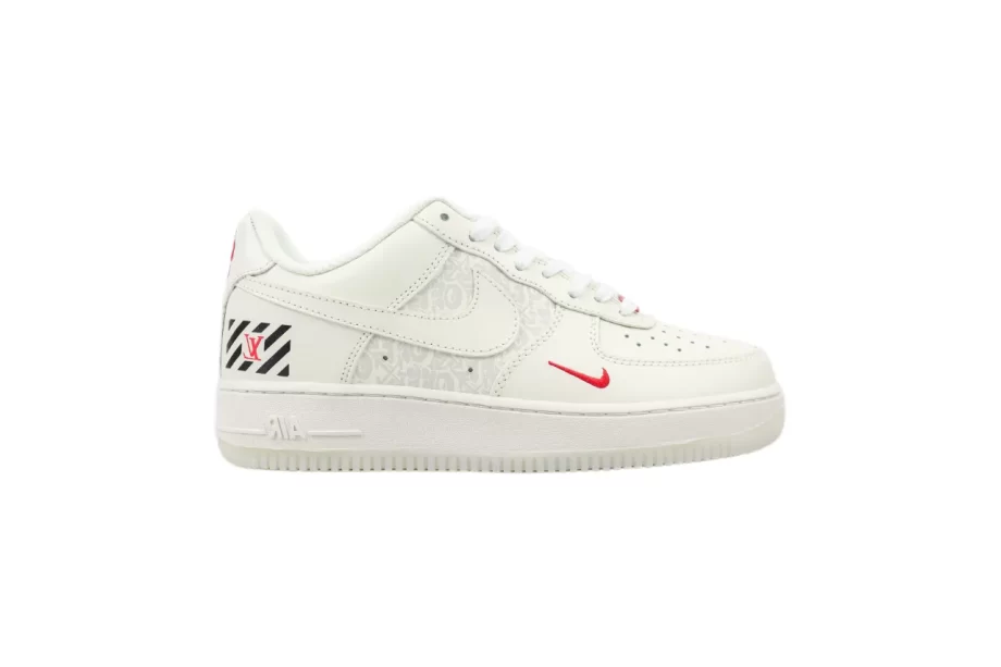 AF1 07 Low Off White Red Black 'LV' - AF109