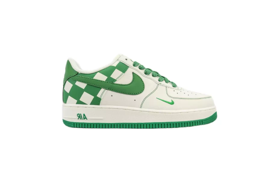 AF1 07 Low Hoops Off White Dark Green - AF111