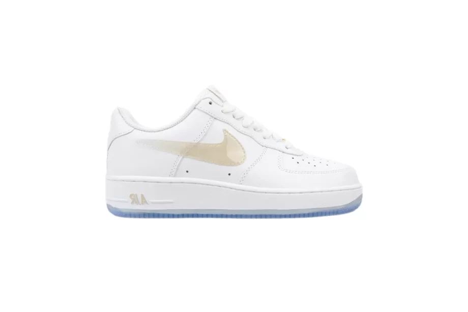 Nike Air Force 1 07 Low White Gold Blue - AF118