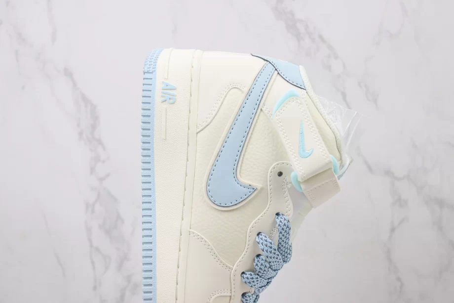 Nike Air Force 1 Mid Rice Ice Blue - AF163