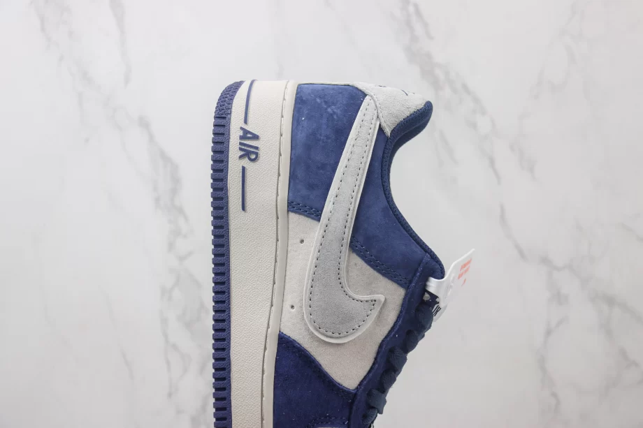 Nike Air Force 1 Low College Cream Midnight Navy - AF134