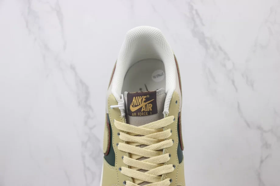 Nike Air Force 1 Low Cream Green Yellow - AF180