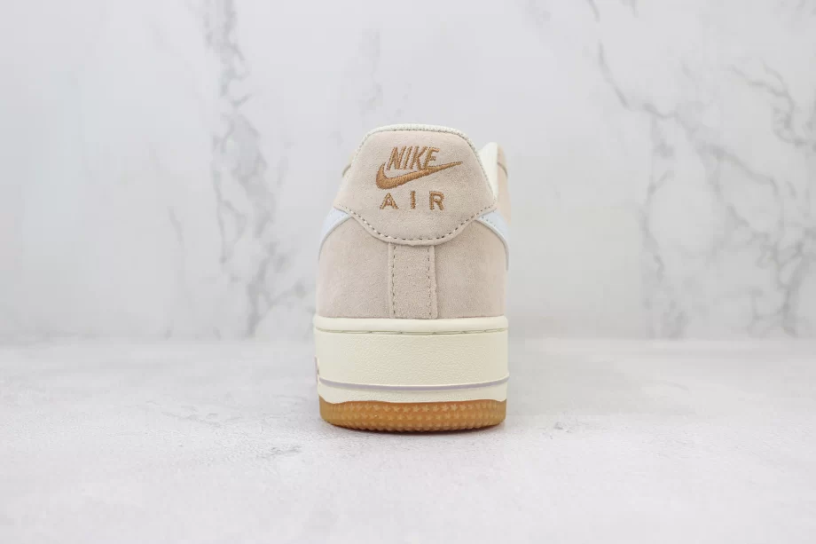 Nike Air Force 1 Low Beige White Swoosh - AF159