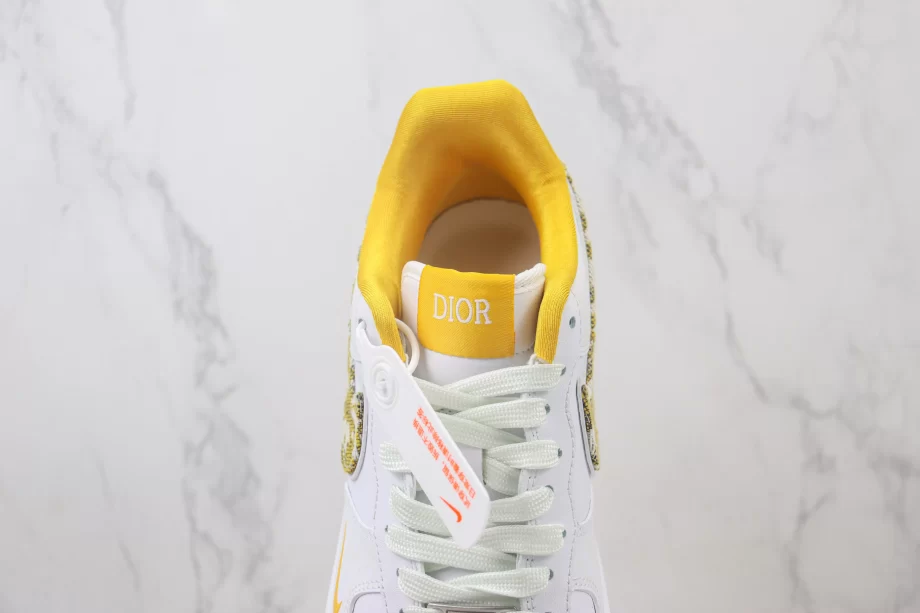 Nike Air Force 1 Low 07 White Yellow Dior - AF148